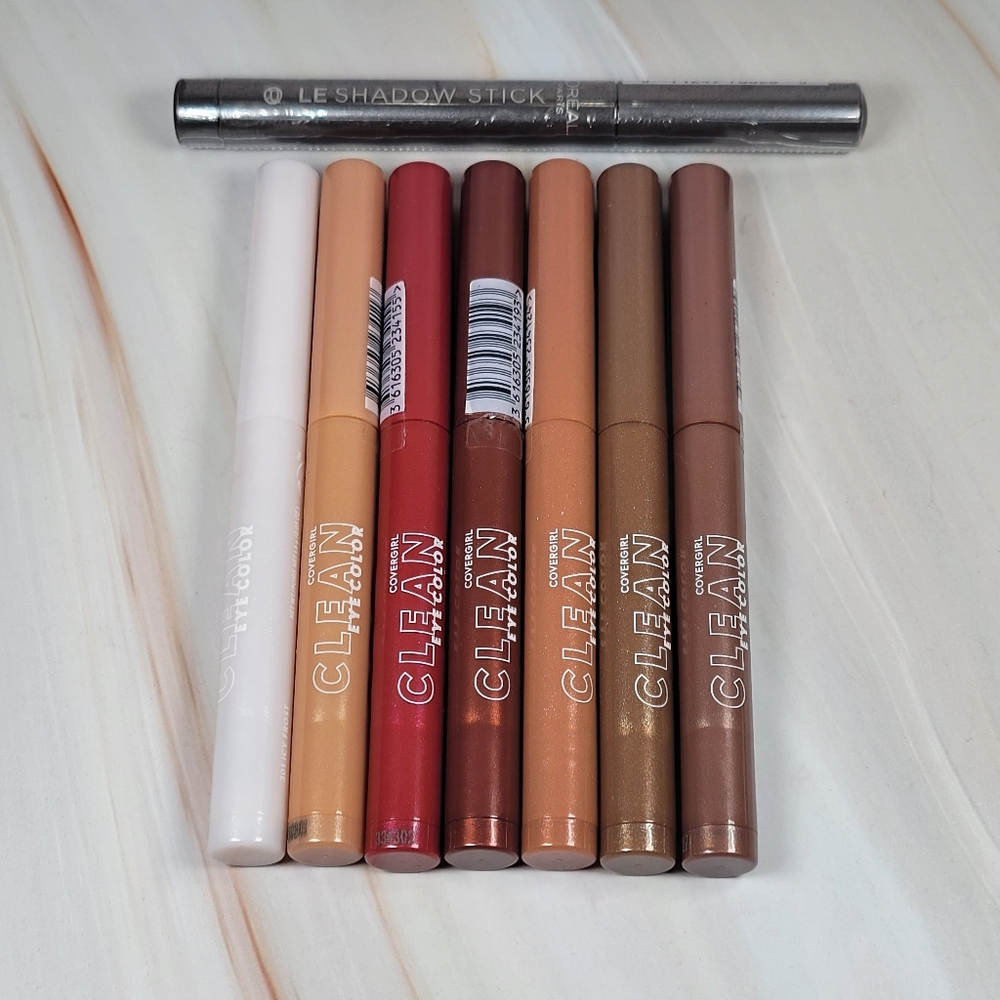 CoverGirl Clean Eye Color & L'Oréal Le Shadow Eyeshadow Stick Bundle NEW! - Picture 5 of 14